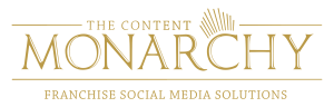 Content Monarchy Franchise Social Media Solution Logo